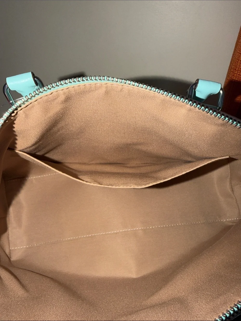 ‼️NEW Coach Blue Leather Georgia Satchel Crossbody Bag